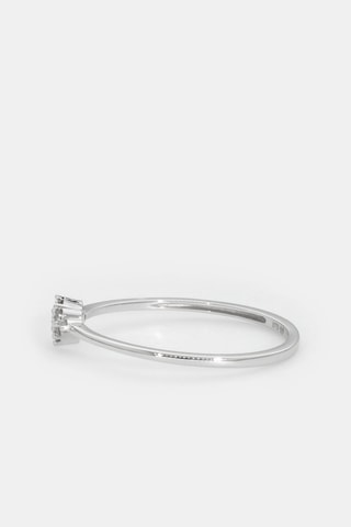 Bague Alma - Or blanc et diamants
