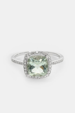 Bague Rio Grande - Or blanc, diamants et améthyste
