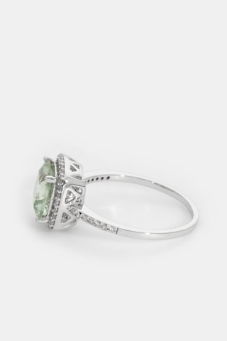 Bague Rio Grande - Or blanc, diamants et améthyste