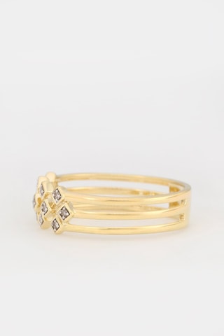 Bague Lindsey - Or jaune et diamants 0,05 carat