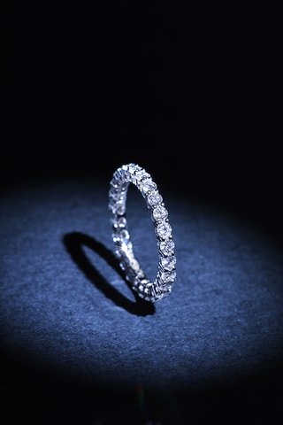 Bague Mon Tour Complet - Or blanc et diamants