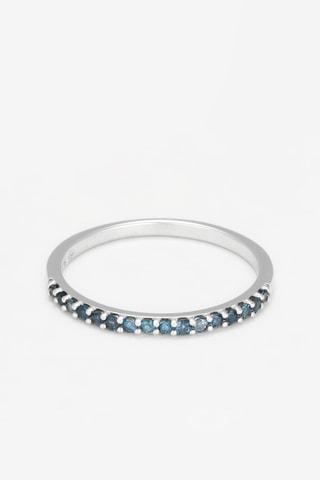 Bague Color alliance london - Or blanc et topazes