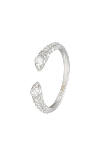 Bague Paloma - Or blanc et diamants