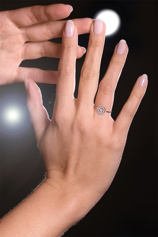 Bague Chios - Or blanc et diamants