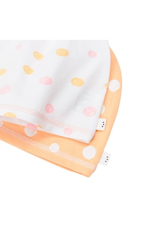 2 bonnets Orange
