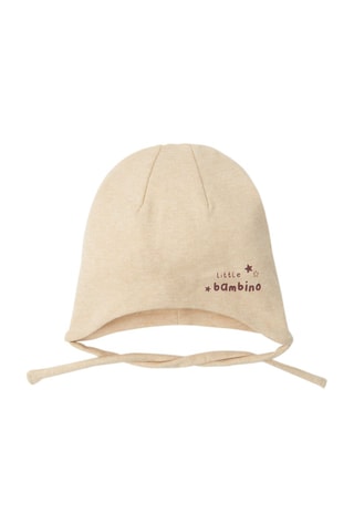 2 bonnets - Beige et écru