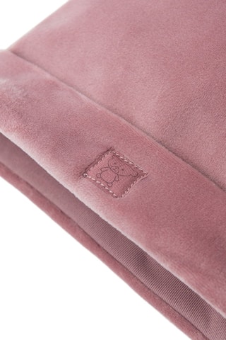 Bonnet en velours - Vieux rose