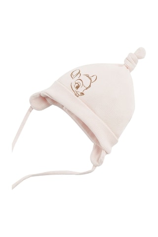 Bonnet aviateur Bambi Disney Rose