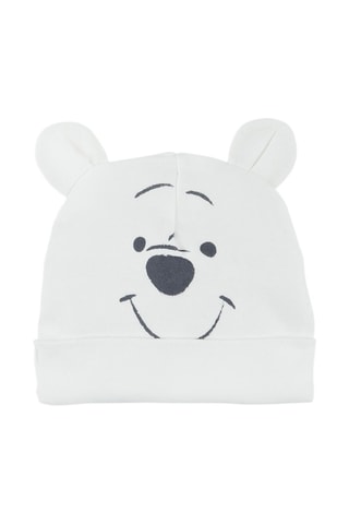 2 Mutsen Winnie de Poeh Disney - Wit