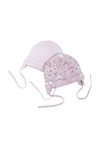 2 Mutsen Roze