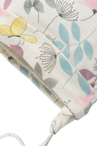 Bonnet aviateur en coton biologique - Écru