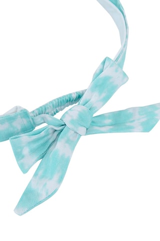 Visière de sport tie and dye Ciel