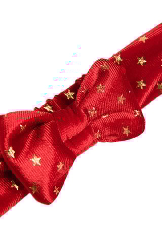 Bandeau en velours - Rouge