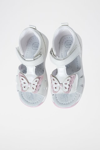 Sandalen Ecru