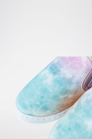 Slip-ons tie and dye Paars