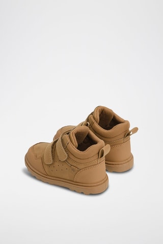 Hoge sneakers- Bruin