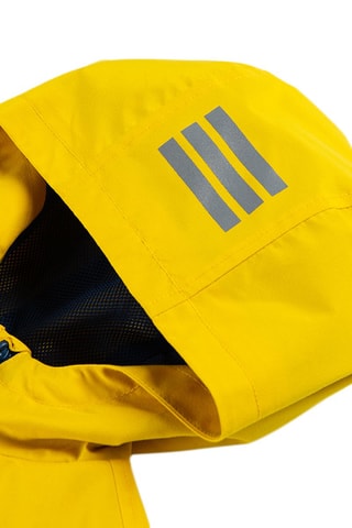 Parka met Capuchon Geel