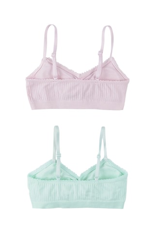 2 Push-up Sportbeha’s Groen en Roze
