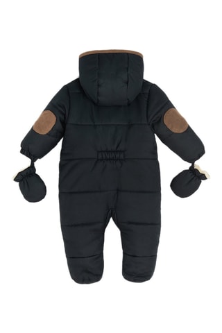 Skipakje met capuchon - Zwart