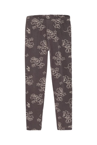 2 Leggings Minnie Disney - Roze en Bruin
