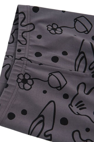 Legging Minnie Disney Donkergrijs