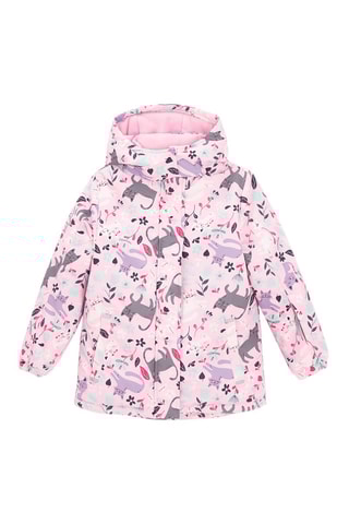 Gewatteerde Ski-jas - Roze