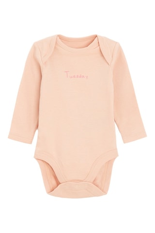5 Rompertjes - Roze en Beige