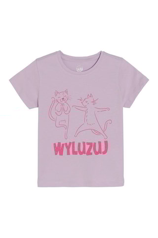 T-shirt. Lichtroze
