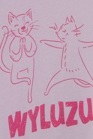 T-shirt. Lichtroze