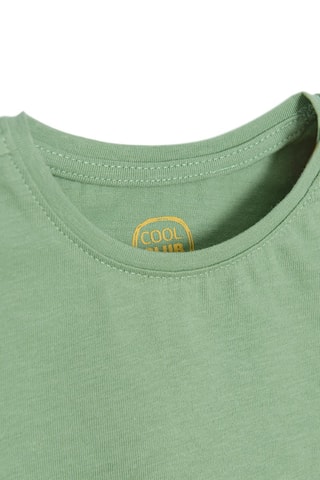 3 T-shirts Geel, groen en wit