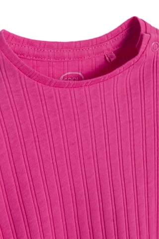 2 T-shirts Fuchsia en Lichtpaars