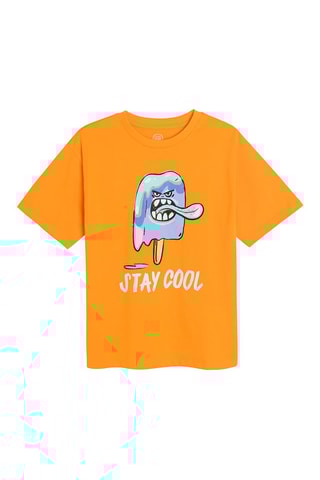 T-shirt. Oranje
