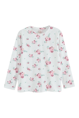 2 T-shirts - Wit en Lichtroze
