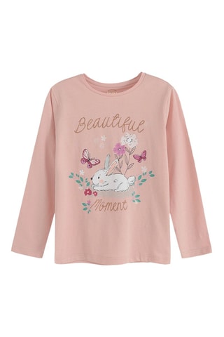 2 T-shirts - Wit en Lichtroze