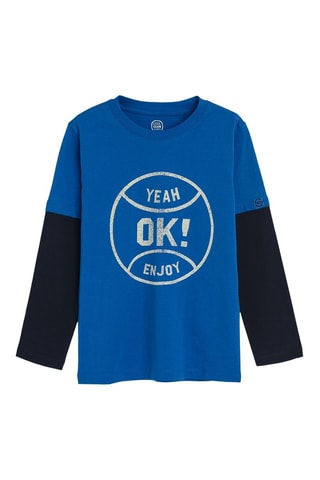 T-shirt - Koningsblauw
