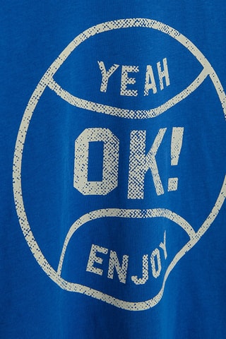 T-shirt - Koningsblauw