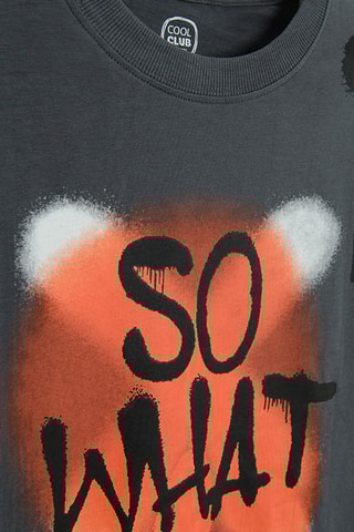 T-shirt - Donkergrijs