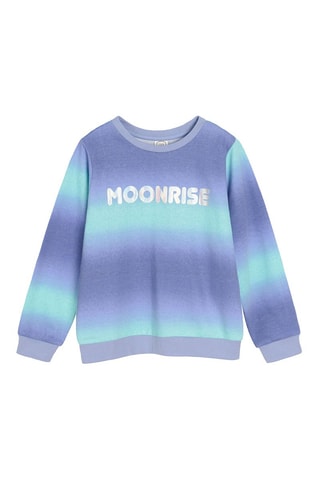Sweat tie and dye - Mauve et vert d’eau