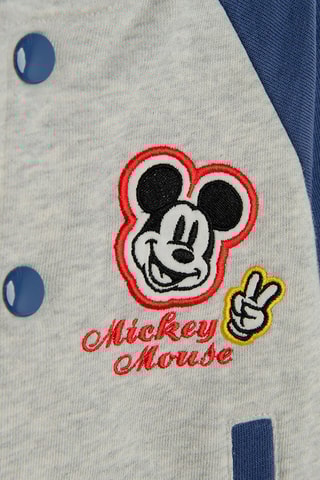 Sweater Mickey Disney - Gemêleerd Lichtgrijs
