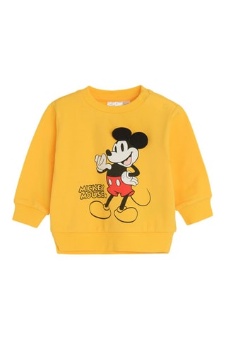 Sweater Mickey Disney - Geel