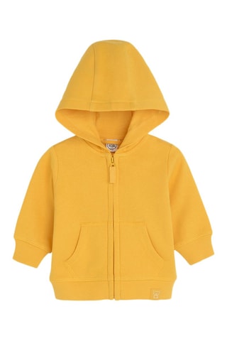 Sweater met Capuchon - Mosterdgeel