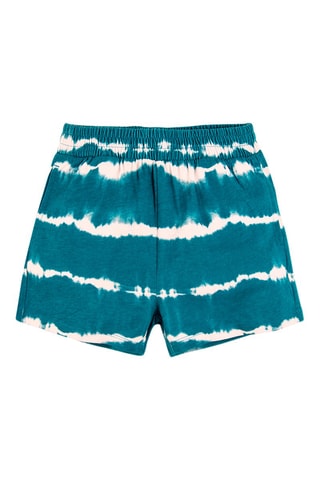 Short tie and dye Bleu
