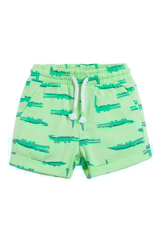 2 Shorts Groen en Turquoise