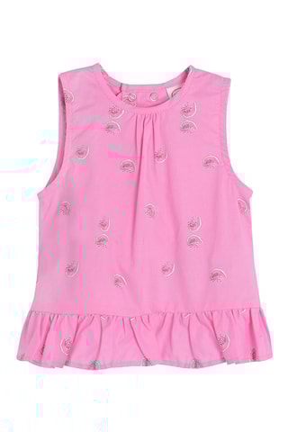 Blouse en Short Fuchsia