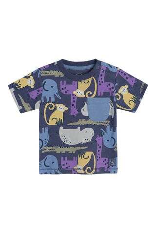 T-shirt en Short Blauw