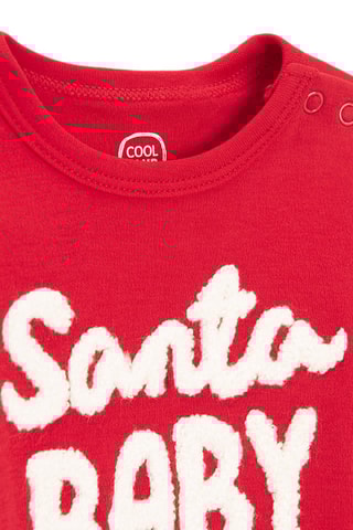 3-delige Velours Set - Rood