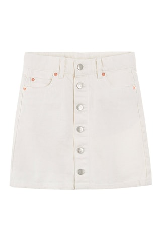 Jupe en jean Blanc
