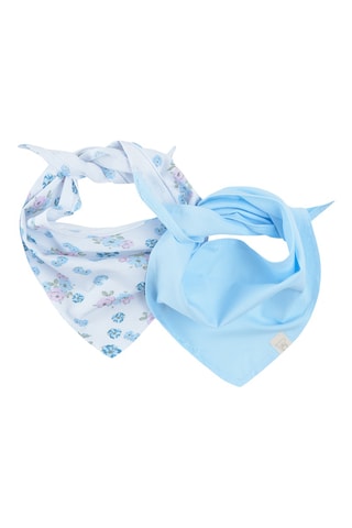 2 bandanas - Ciel et blanc
