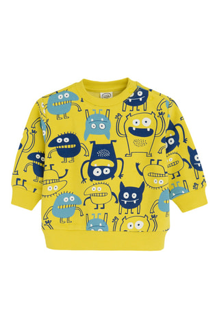 Sweat et jogging - Jaune et bleu clair