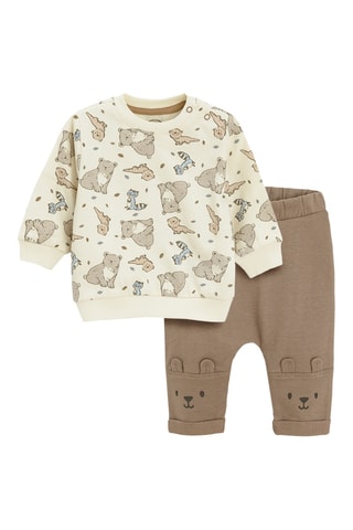 Sweater en Joggingbroek - Ecru